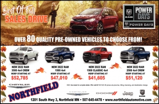 Best of Fall Sales Drive