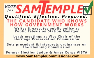 Vote Sam Temple