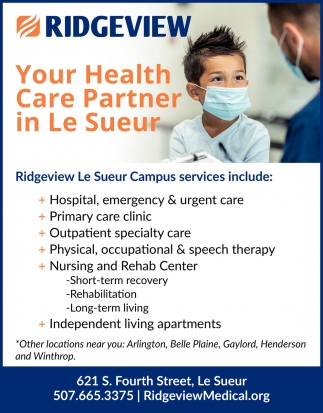 Your Health Care Partner In Le Sueur