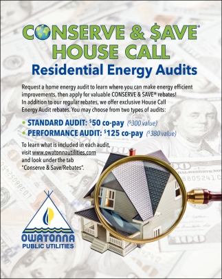 Conserve & Save House Call