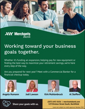 Working Toward Your Business Goals Together