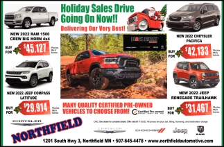 Holiday Sales Drive Going On Now!