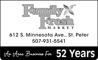 An Area Business for 52 Years