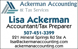 Accounting Assistance In Owatonna