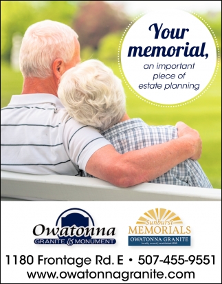 Your Memorial, An Important Piece of Estate Planning