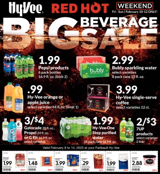 Big Beverage Sale!