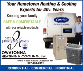 Your Hometown Heating & Cooling Experts