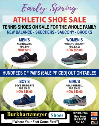 Athletic Shoe Sale