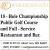 18 - Hole Championship Public Golf Course