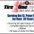 Servicing All Major Brands of Tires