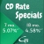 CD Rate Specials