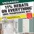 11% Rebate on Everything End Thanksgiving Day!