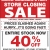 Store Closing Sale