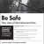 Be Safe. Stay Clear of Downed power lines.