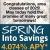 Spring Into Savings