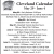 Cleveland Calendar