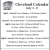 Cleveland Calendar