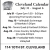 Cleveland Calendar
