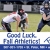 Good Luck, Fall Athletics!