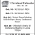 Cleveland Calendar