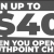Earn up To $400 when You Open a New Southpoint Checking!