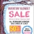 Inventory Blowout Sale