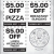 $5.00 OFF Pizza