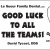 Good Luck to All the Teams!