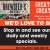 Great Burgers Greater Pizza