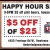 Happy Hour Specials