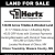 Land for Sale