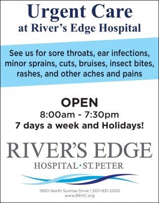 River's Edge Hospital - St. Peter
