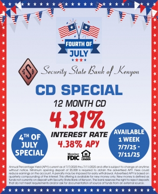 Security State Bank of Kenyon