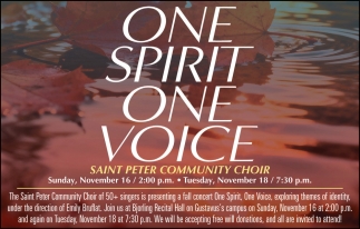 Saint Peter Community Choir (November 18, 2025)