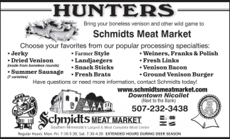 Schmidts Meat Market