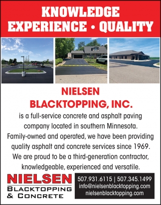 Nielsen Blacktopping and Concrete