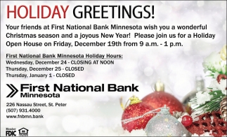 First National Bank of St. Peter