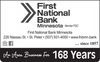 First National Bank of Minnesota - St. Peter / Mankato / Gaylord / Belle Plaine