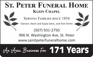 St. Peter Funeral Home - Klein Chapel