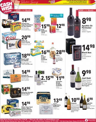 Cash Wise Liquor - Owatonna, Waseca