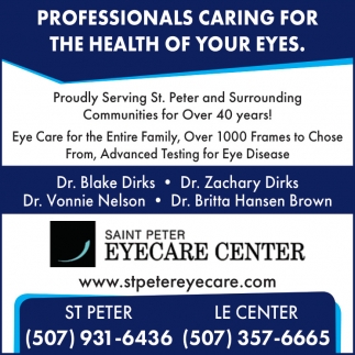 Saint Peter Eyecare Center