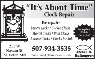 It's About Time Clock Repair