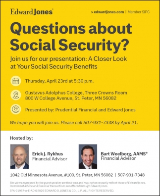 Erick J. Rykhus / Bart Weelborg - Edward Jones