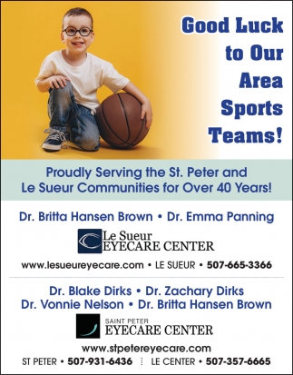Le Sueur Eyecare Center - Saint Peter Eyecare Center