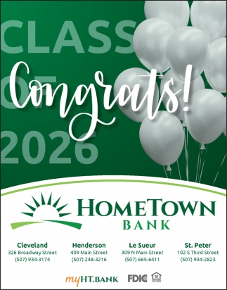 Hometown Bank - St. Peter / Cleveland / Le Sueur / Henderson