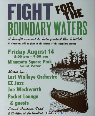 Fight for The Boundary Waters (August 14, 2026)