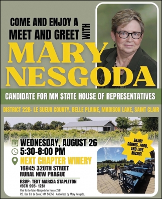 Mary Nesgoda Meet and Greet (August 26, 2026)