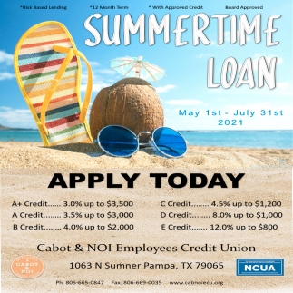 Summertime Loan