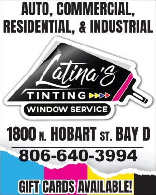 Latina's Tinting Window Service