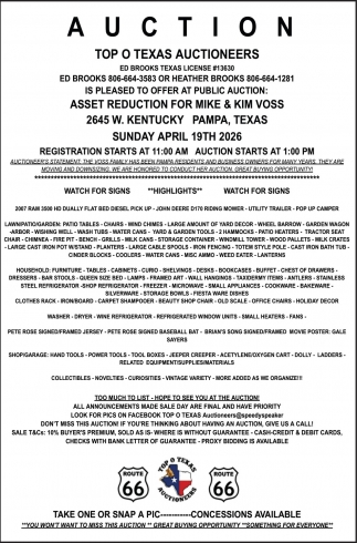 Top O Texas Auctioneers